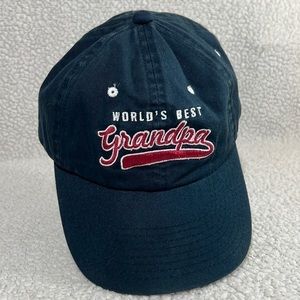 𝅺worlds best grandpa cap